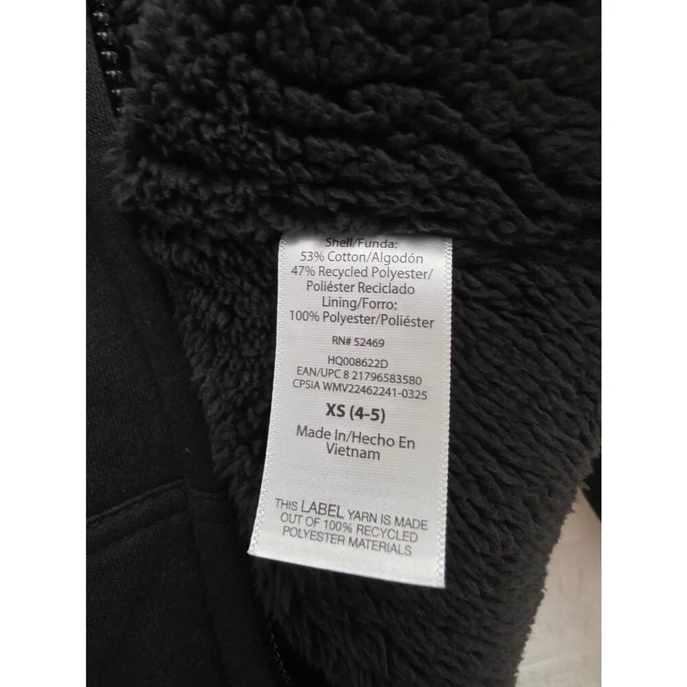 NWT Boys Wonder Nation XS 4/5 Sherpa-Lined Hoodie & Shacket Jacket Lot of 2 Warm